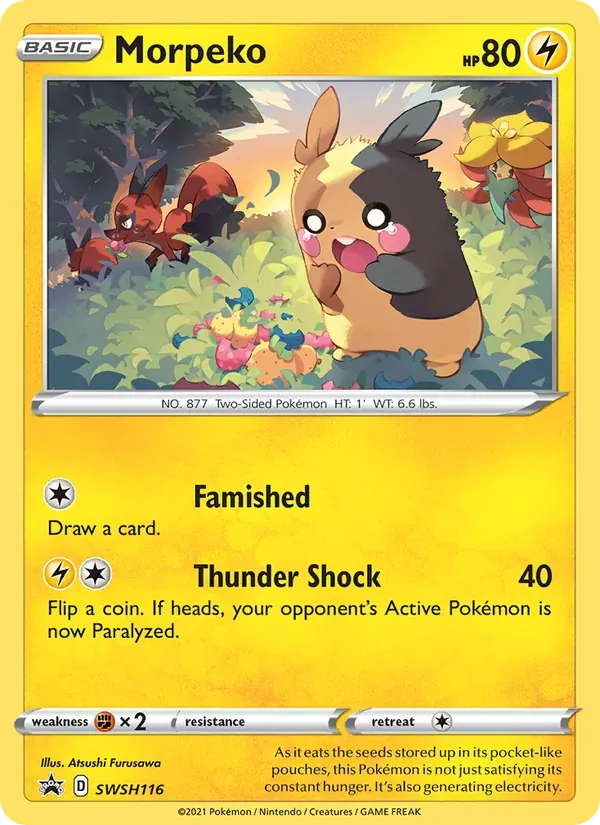 Morpeko SWSH116/307 ESES Promos