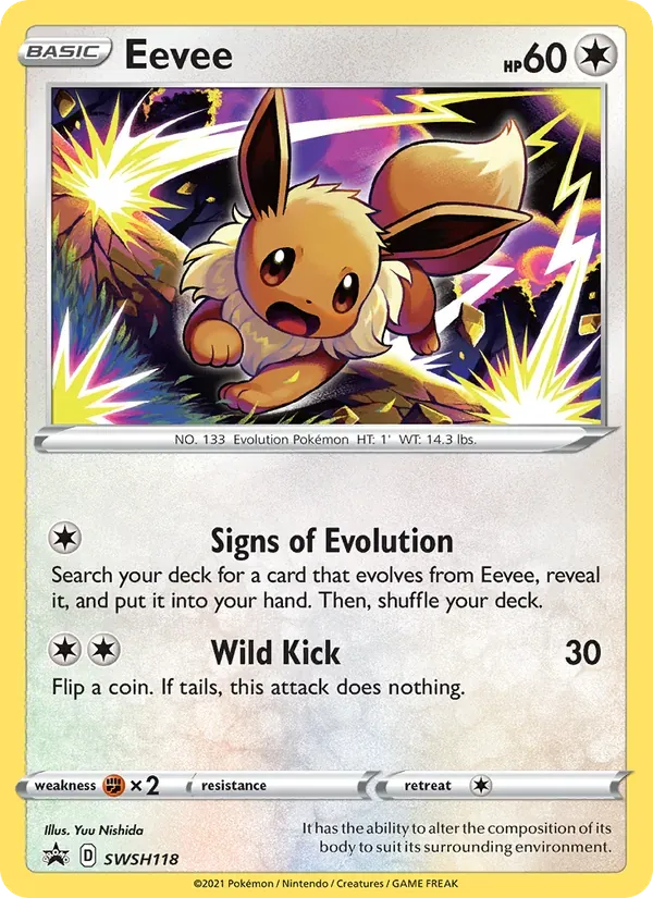 Eevee SWSH118/307 ESES Promos
