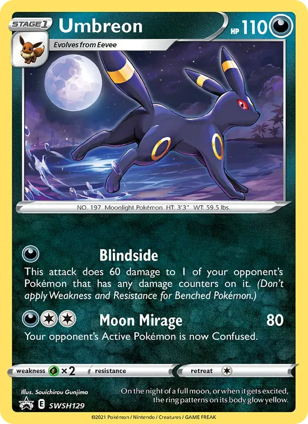 Umbreon SWSH129/307 ESES Promos
