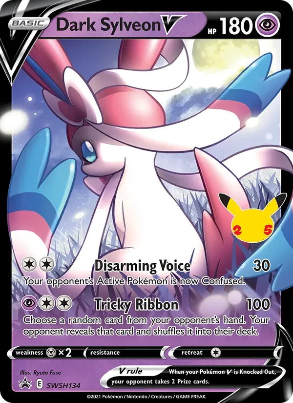 Sylveon Sombrio V SWSH134/307 ESES Promos