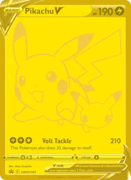 Pikachu V SWSH145 ESES Promos