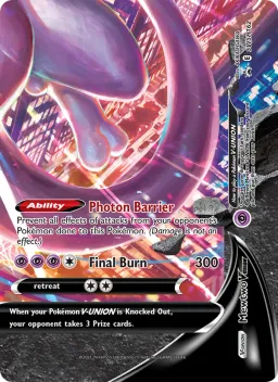 Mewtwo V-UNIÃO SWSH162 ESES Promos