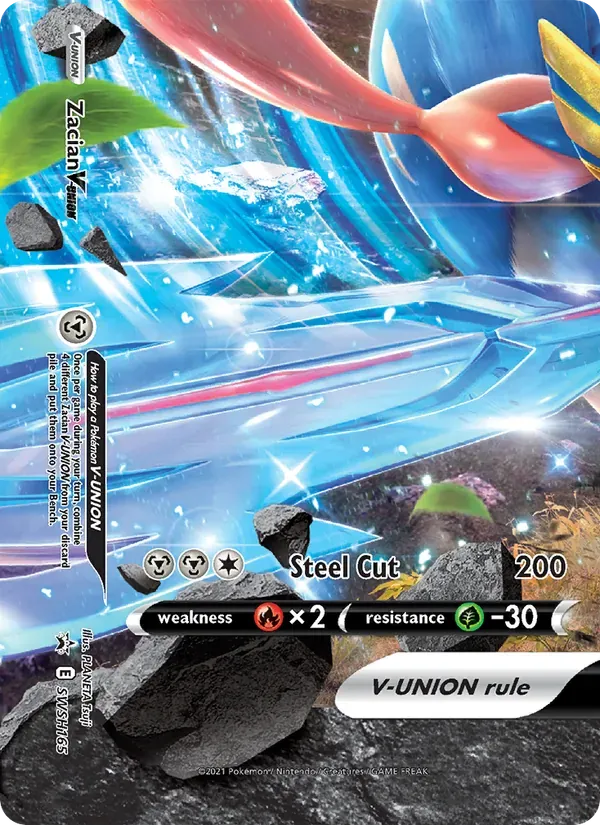 Zacian V-UNIÃO SWSH165/307 ESES Promos