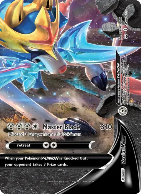 Zacian V-UNIÃO SWSH166/307