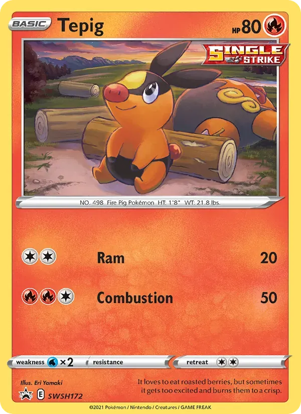 Tepig SWSH172/307 ESES Promos