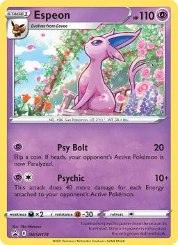 Espeon SWSH174 ESES Promos