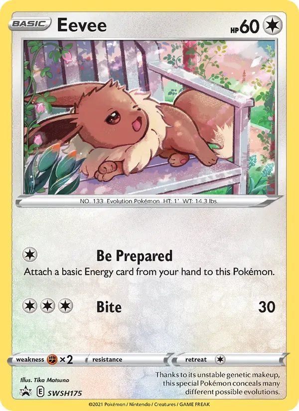 Eevee SWSH175/307 ESES Promos