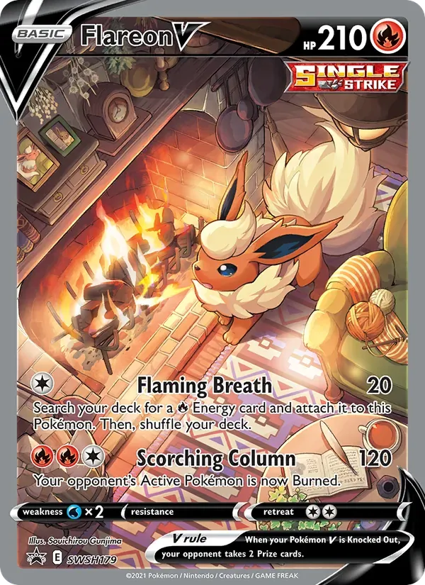 Flareon V SWSH179/307 ESES Promos