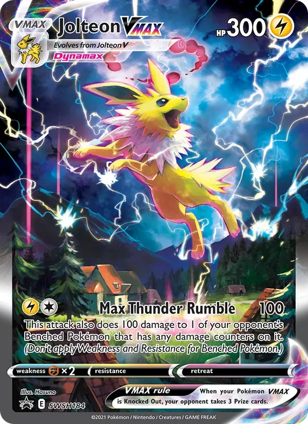 Jolteon VMAX SWSH184/307 ESES Promos