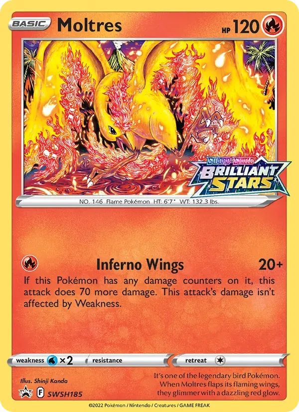 Moltres SWSH185/307 ESES Promos