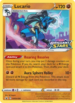 Lucario SWSH186 ESES Promos