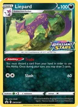 Liepard SWSH187 ESES Promos