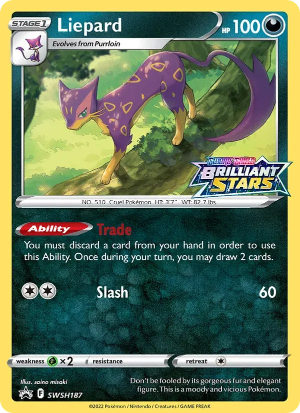 Liepard SWSH187/307 ESES Promos