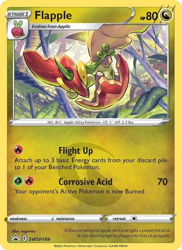Flapple SWSH189/307 ESES Promos