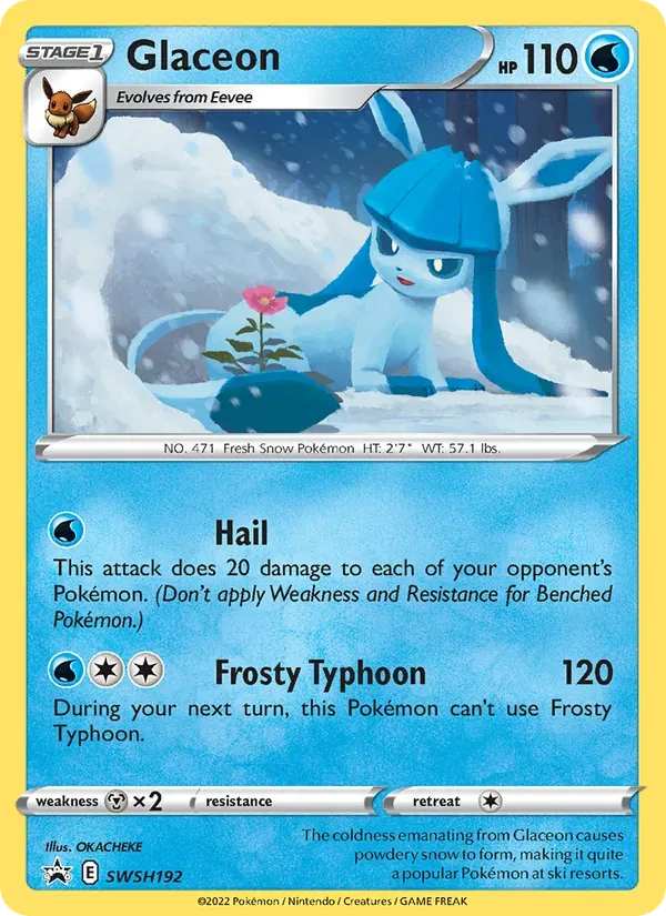 Glaceon SWSH192/307 ESES Promos