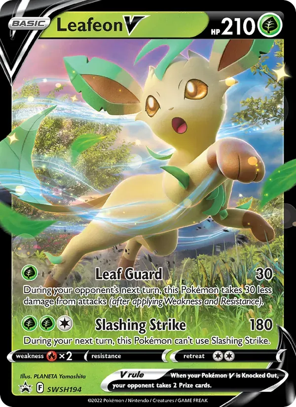 Leafeon V SWSH194/307 ESES Promos