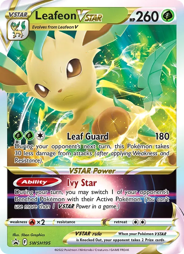 Leafeon V-ASTRO SWSH195/307 ESES Promos
