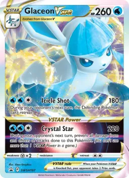 Glaceon V-ASTRO SWSH197 ESES Promos