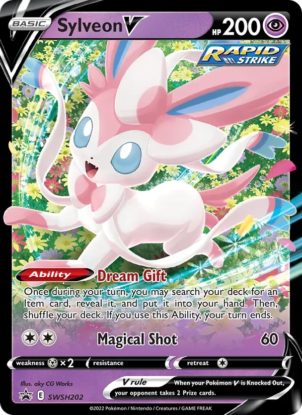 Sylveon V SWSH202/307 ESES Promos