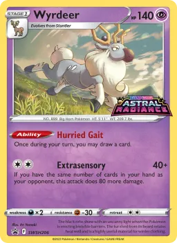 Wyrdeer SWSH206 ESES Promos