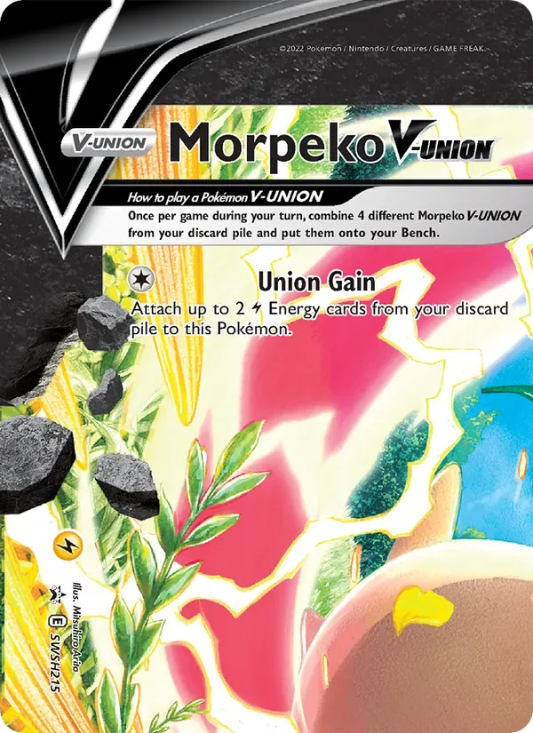Morpeko V-UNIÃO SWSH215/307 ESES Promos