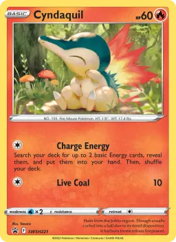 Cyndaquil SWSH221 ESES Promos