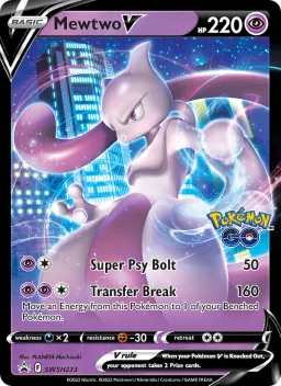 Mewtwo V SWSH223 ESES Promos