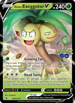 Exeggutor de Alola V SWSH225 ESES Promos