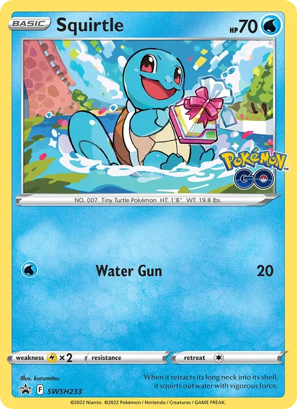 Squirtle SWSH233/307 ESES Promos