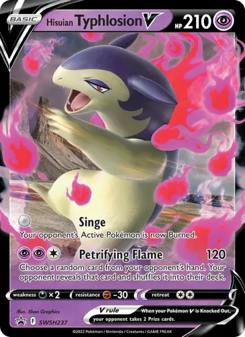 Typhlosion de Hisui V SWSH237/307