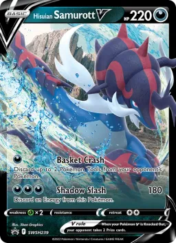 Samurott de Hisui V SWSH239 ESES Promos