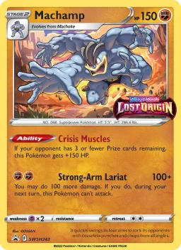Machamp SWSH243 ESES Promos