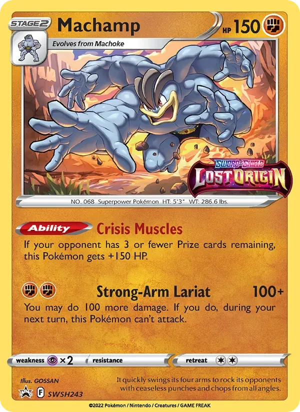 Machamp SWSH243/307 ESES Promos