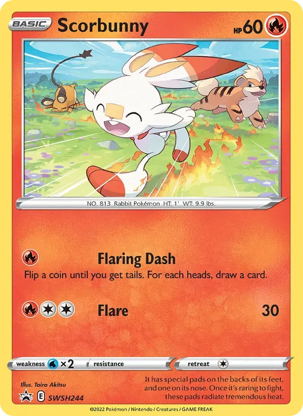 Scorbunny SWSH244/307 ESES Promos