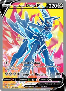 Dialga Forma Origem V SWSH255 ESES Promos