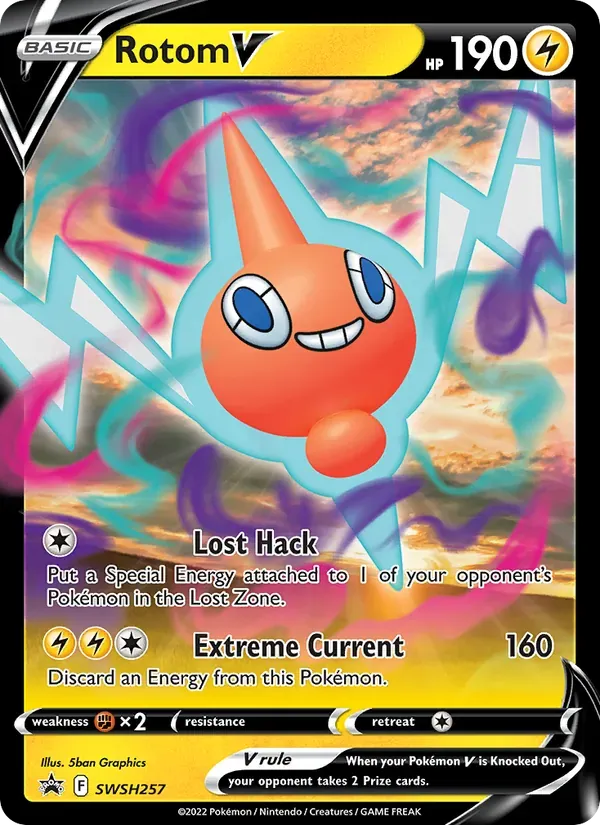 Rotom V SWSH257/307 ESES Promos