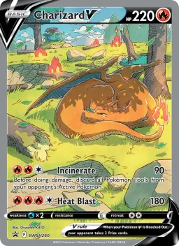 Charizard V SWSH260 ESES Promos