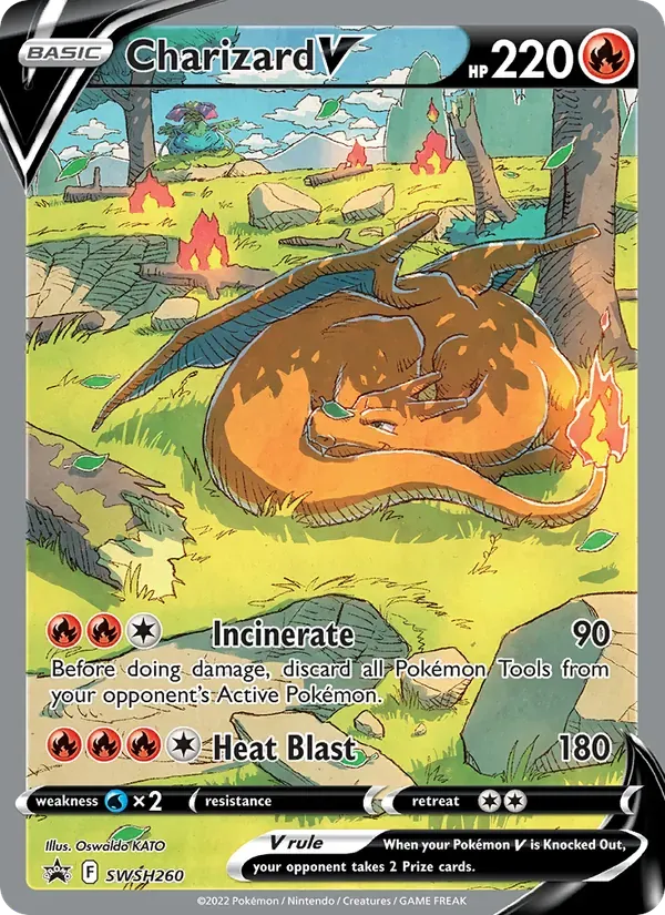 Charizard V SWSH260/307 ESES Promos