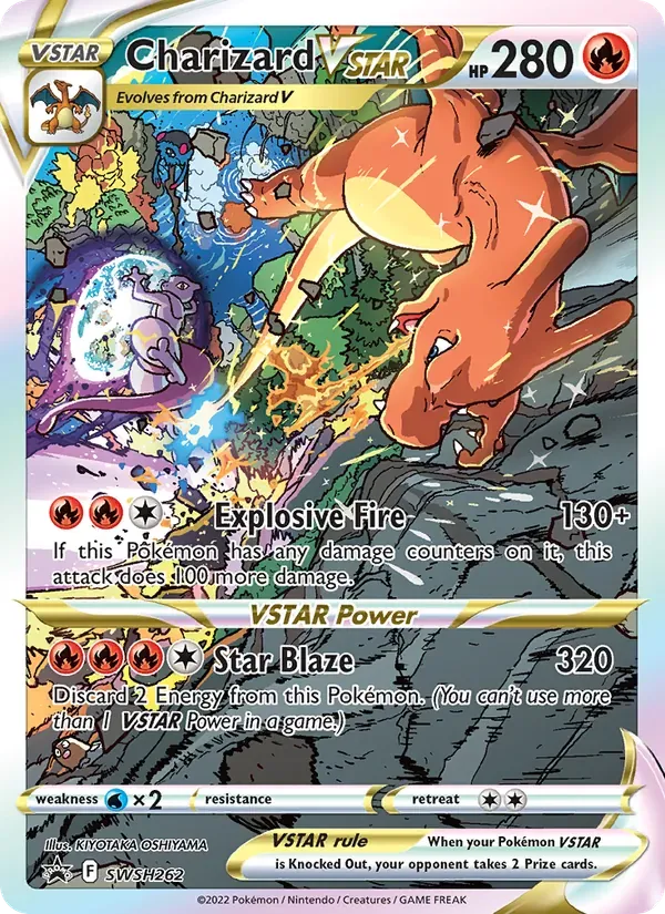 Charizard V-ASTRO SWSH262/307 ESES Promos