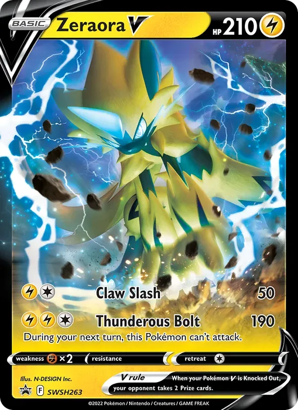 Zeraora V SWSH263/307 ESES Promos