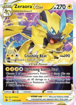 Zeraora V-ASTRO SWSH265 ESES Promos
