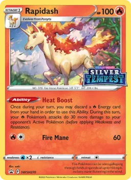 Rapidash SWSH270 ESES Promos
