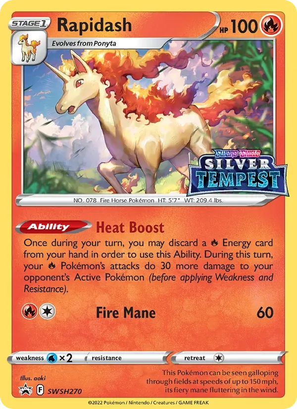 Rapidash SWSH270/307 ESES Promos