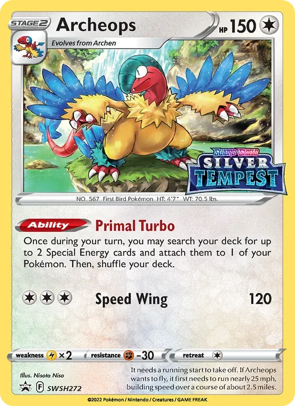 Archeops SWSH272/307 ESES Promos