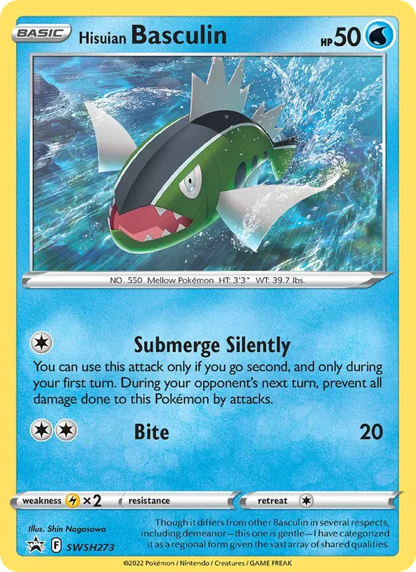 Basculin de Hisui SWSH273/307 ESES Promos
