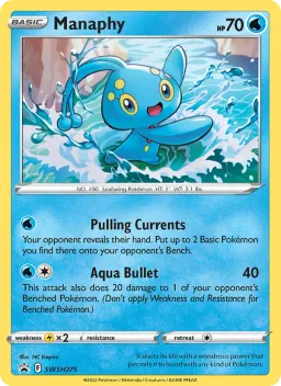 Manaphy SWSH275 ESES Promos