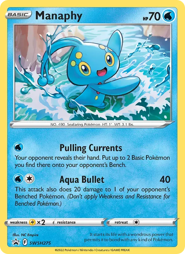 Manaphy SWSH275/307 ESES Promos