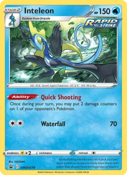 Inteleon SWSH279 ESES Promos