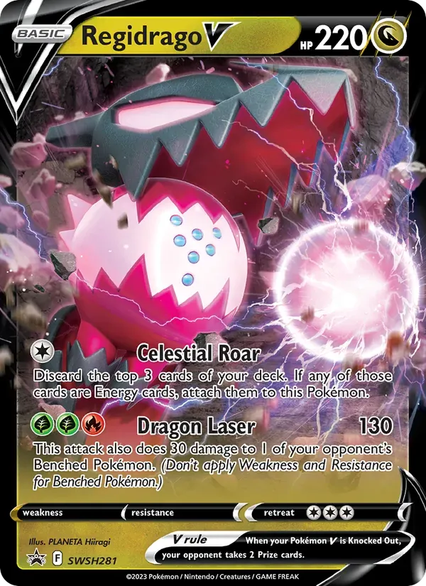 Regidrago V SWSH281/307 ESES Promos
