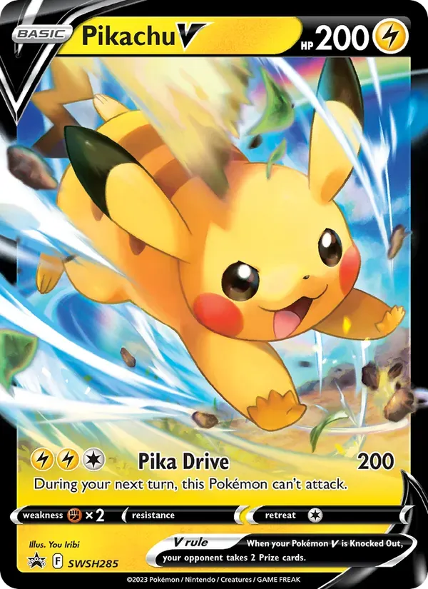 Pikachu V SWSH285/307 ESES Promos